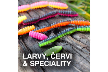 Larvy, červy a špeciality
