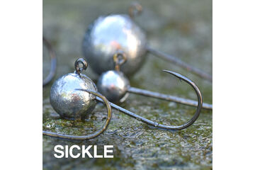 Jigové hlavičky REDBASS Sickle