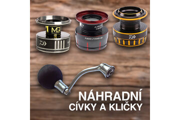 Náhradné cievky a kľučky