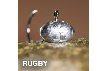 Jigové hlavičky REDBASS Sickle RUGBY